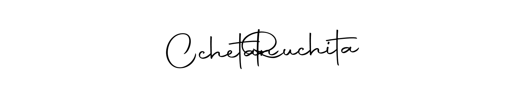 Also we have Cchetan    Ruchita name is the best signature style. Create professional handwritten signature collection using Autography-DOLnW autograph style. Cchetan    Ruchita signature style 10 images and pictures png