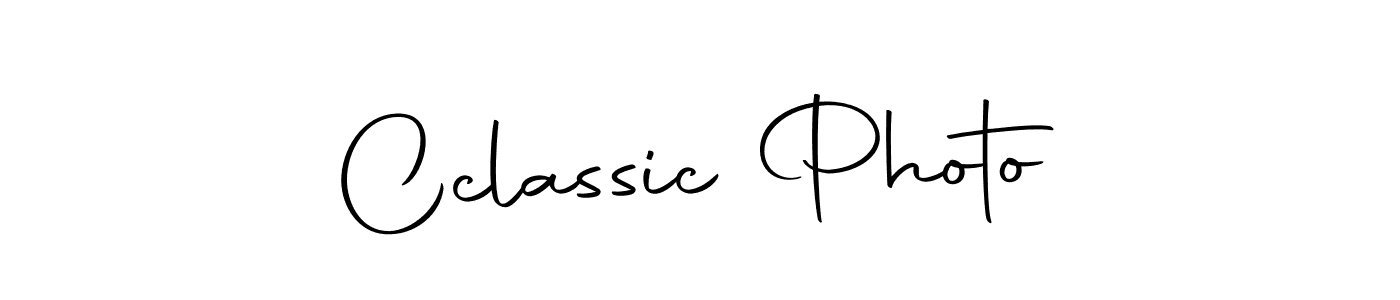 How to make Cclassic Photo name signature. Use Autography-DOLnW style for creating short signs online. This is the latest handwritten sign. Cclassic Photo signature style 10 images and pictures png