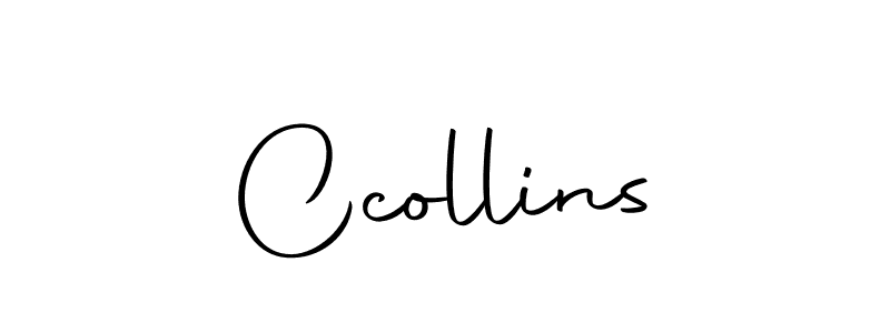 Use a signature maker to create a handwritten signature online. With this signature software, you can design (Autography-DOLnW) your own signature for name Ccollins. Ccollins signature style 10 images and pictures png