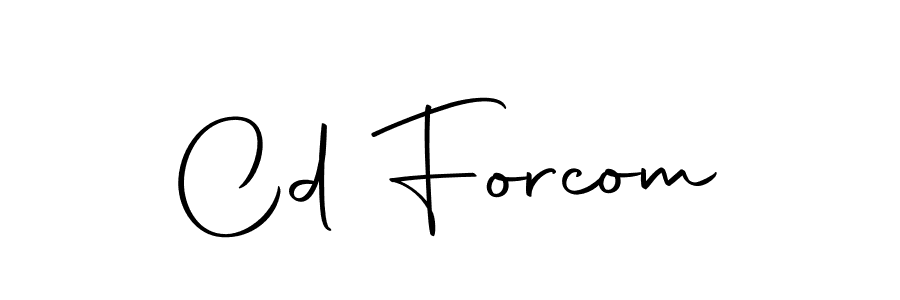 You should practise on your own different ways (Autography-DOLnW) to write your name (Cd Forcom) in signature. don't let someone else do it for you. Cd Forcom signature style 10 images and pictures png