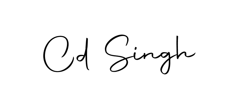 Make a beautiful signature design for name Cd Singh. Use this online signature maker to create a handwritten signature for free. Cd Singh signature style 10 images and pictures png