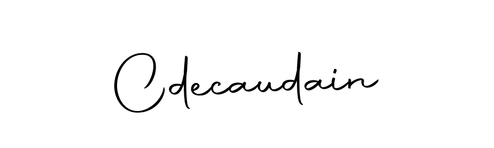 Similarly Autography-DOLnW is the best handwritten signature design. Signature creator online .You can use it as an online autograph creator for name Cdecaudain. Cdecaudain signature style 10 images and pictures png