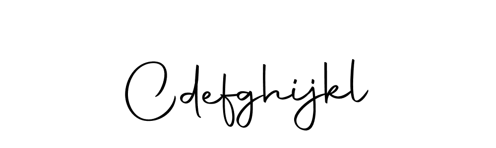 How to make Cdefghijkl name signature. Use Autography-DOLnW style for creating short signs online. This is the latest handwritten sign. Cdefghijkl signature style 10 images and pictures png