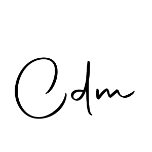 Make a beautiful signature design for name Cdm. Use this online signature maker to create a handwritten signature for free. Cdm signature style 10 images and pictures png