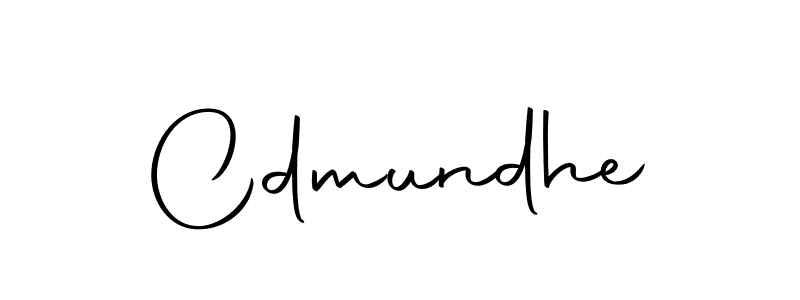 The best way (Autography-DOLnW) to make a short signature is to pick only two or three words in your name. The name Cdmundhe include a total of six letters. For converting this name. Cdmundhe signature style 10 images and pictures png