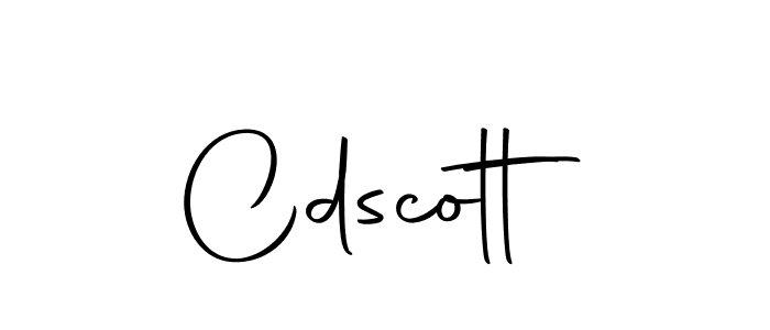 How to make Cdscott name signature. Use Autography-DOLnW style for creating short signs online. This is the latest handwritten sign. Cdscott signature style 10 images and pictures png