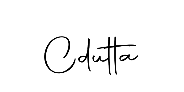 Make a beautiful signature design for name Cdutta. Use this online signature maker to create a handwritten signature for free. Cdutta signature style 10 images and pictures png