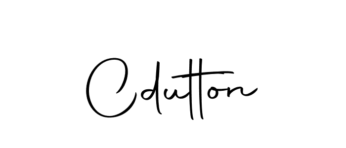Make a beautiful signature design for name Cdutton. With this signature (Autography-DOLnW) style, you can create a handwritten signature for free. Cdutton signature style 10 images and pictures png