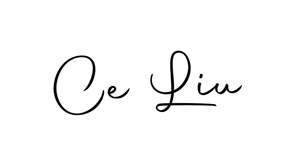 Design your own signature with our free online signature maker. With this signature software, you can create a handwritten (Autography-DOLnW) signature for name Ce Liu. Ce Liu signature style 10 images and pictures png