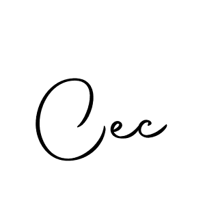 Design your own signature with our free online signature maker. With this signature software, you can create a handwritten (Autography-DOLnW) signature for name Cec. Cec signature style 10 images and pictures png