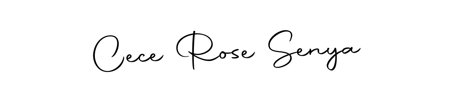 You can use this online signature creator to create a handwritten signature for the name Cece Rose Senya. This is the best online autograph maker. Cece Rose Senya signature style 10 images and pictures png