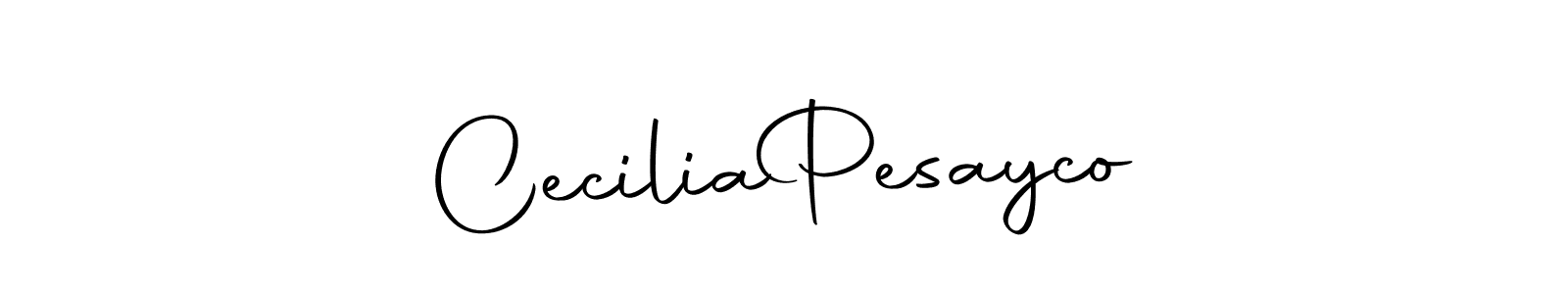Here are the top 10 professional signature styles for the name Cecilia  Pesayco. These are the best autograph styles you can use for your name. Cecilia  Pesayco signature style 10 images and pictures png