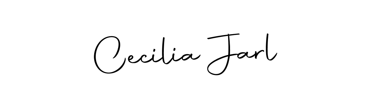 Cecilia Jarl stylish signature style. Best Handwritten Sign (Autography-DOLnW) for my name. Handwritten Signature Collection Ideas for my name Cecilia Jarl. Cecilia Jarl signature style 10 images and pictures png