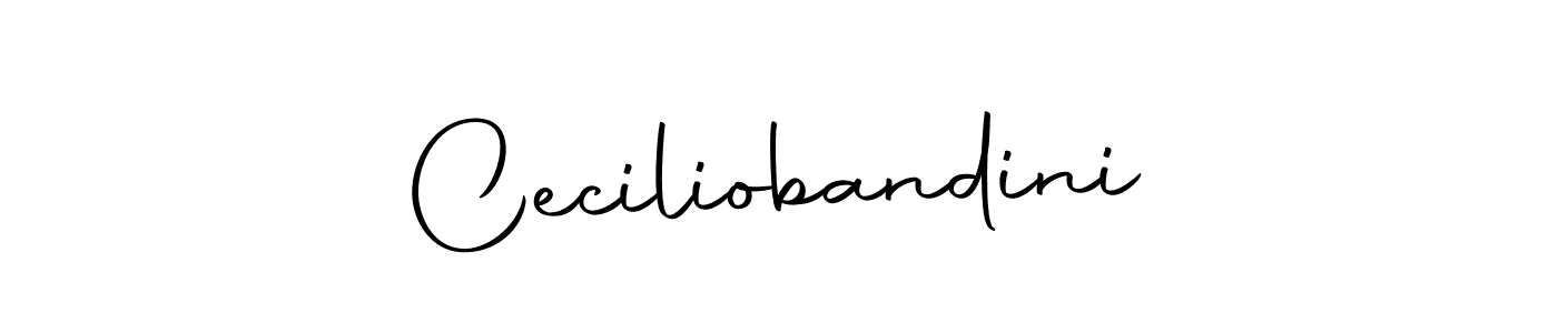 Design your own signature with our free online signature maker. With this signature software, you can create a handwritten (Autography-DOLnW) signature for name Ceciliobandini. Ceciliobandini signature style 10 images and pictures png