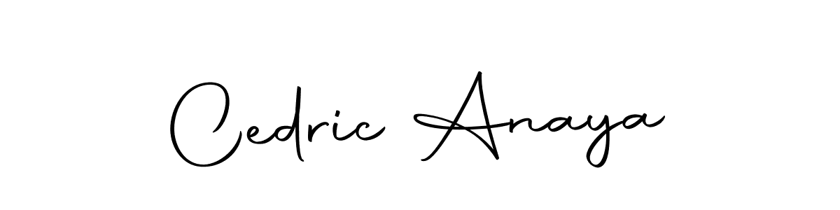 Design your own signature with our free online signature maker. With this signature software, you can create a handwritten (Autography-DOLnW) signature for name Cedric Anaya. Cedric Anaya signature style 10 images and pictures png