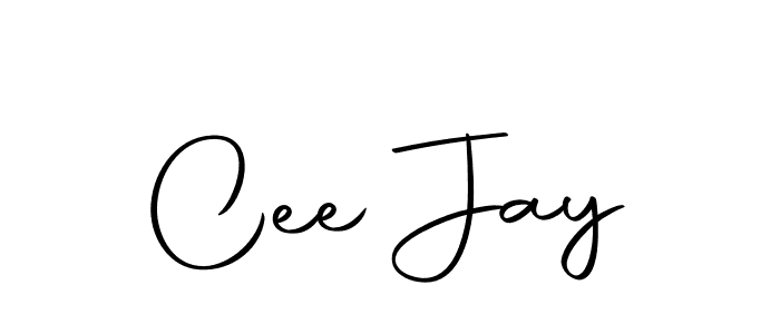 Cee Jay stylish signature style. Best Handwritten Sign (Autography-DOLnW) for my name. Handwritten Signature Collection Ideas for my name Cee Jay. Cee Jay signature style 10 images and pictures png