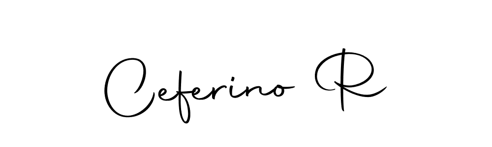 Once you've used our free online signature maker to create your best signature Autography-DOLnW style, it's time to enjoy all of the benefits that Ceferino R name signing documents. Ceferino R signature style 10 images and pictures png