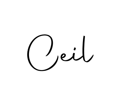 Ceil stylish signature style. Best Handwritten Sign (Autography-DOLnW) for my name. Handwritten Signature Collection Ideas for my name Ceil. Ceil signature style 10 images and pictures png