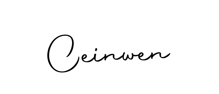 How to make Ceinwen name signature. Use Autography-DOLnW style for creating short signs online. This is the latest handwritten sign. Ceinwen signature style 10 images and pictures png