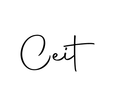 You should practise on your own different ways (Autography-DOLnW) to write your name (Ceit) in signature. don't let someone else do it for you. Ceit signature style 10 images and pictures png