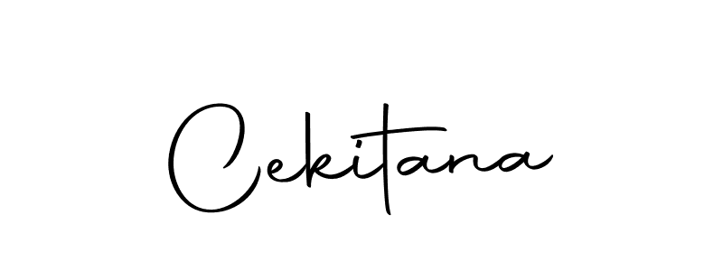 You can use this online signature creator to create a handwritten signature for the name Cekitana. This is the best online autograph maker. Cekitana signature style 10 images and pictures png