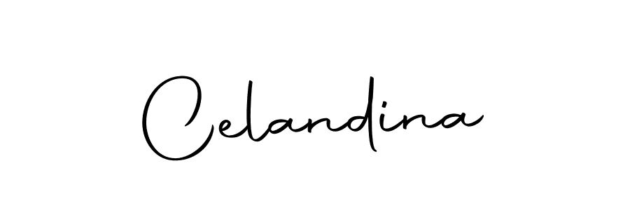 Make a beautiful signature design for name Celandina. With this signature (Autography-DOLnW) style, you can create a handwritten signature for free. Celandina signature style 10 images and pictures png