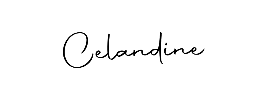 Design your own signature with our free online signature maker. With this signature software, you can create a handwritten (Autography-DOLnW) signature for name Celandine. Celandine signature style 10 images and pictures png