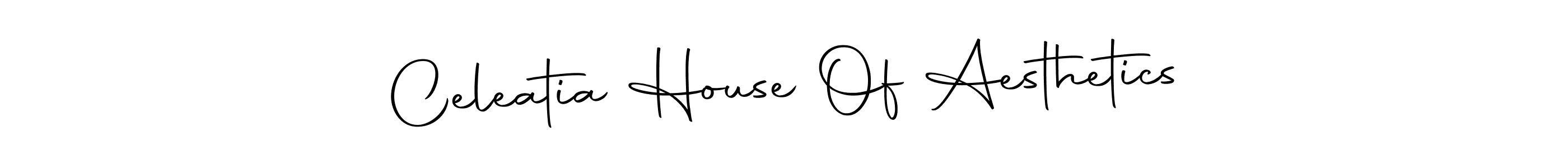 You should practise on your own different ways (Autography-DOLnW) to write your name (Celeatia House Of Aesthetics) in signature. don't let someone else do it for you. Celeatia House Of Aesthetics signature style 10 images and pictures png