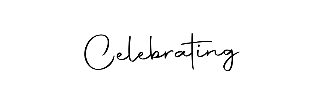 Make a beautiful signature design for name Celebrating. With this signature (Autography-DOLnW) style, you can create a handwritten signature for free. Celebrating signature style 10 images and pictures png