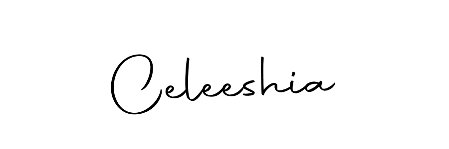 You should practise on your own different ways (Autography-DOLnW) to write your name (Celeeshia) in signature. don't let someone else do it for you. Celeeshia signature style 10 images and pictures png