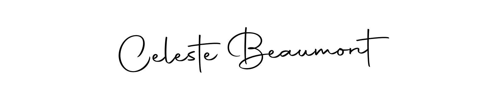 Make a beautiful signature design for name Celeste Beaumont. With this signature (Autography-DOLnW) style, you can create a handwritten signature for free. Celeste Beaumont signature style 10 images and pictures png