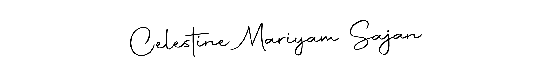 Use a signature maker to create a handwritten signature online. With this signature software, you can design (Autography-DOLnW) your own signature for name Celestine Mariyam Sajan. Celestine Mariyam Sajan signature style 10 images and pictures png