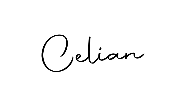 Celian stylish signature style. Best Handwritten Sign (Autography-DOLnW) for my name. Handwritten Signature Collection Ideas for my name Celian. Celian signature style 10 images and pictures png