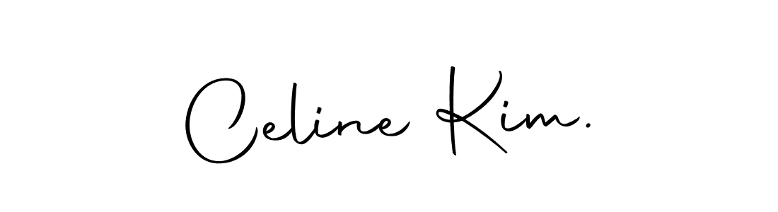 This is the best signature style for the Celine Kim. name. Also you like these signature font (Autography-DOLnW). Mix name signature. Celine Kim. signature style 10 images and pictures png