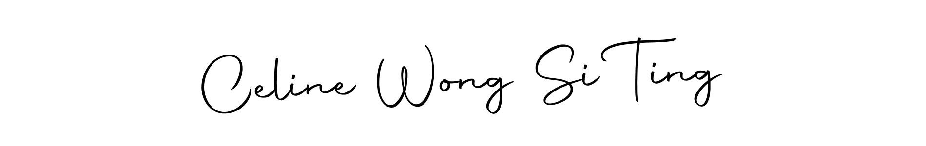 Check out images of Autograph of Celine Wong Si Ting name. Actor Celine Wong Si Ting Signature Style. Autography-DOLnW is a professional sign style online. Celine Wong Si Ting signature style 10 images and pictures png