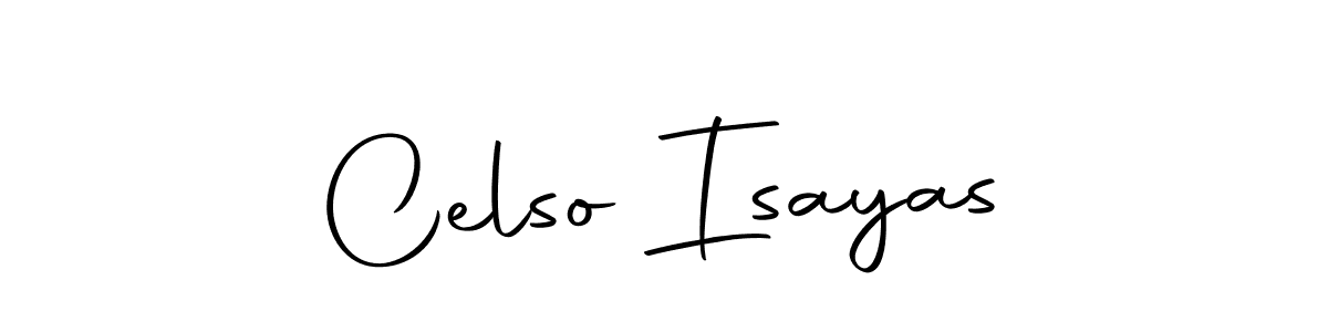 You should practise on your own different ways (Autography-DOLnW) to write your name (Celso Isayas) in signature. don't let someone else do it for you. Celso Isayas signature style 10 images and pictures png