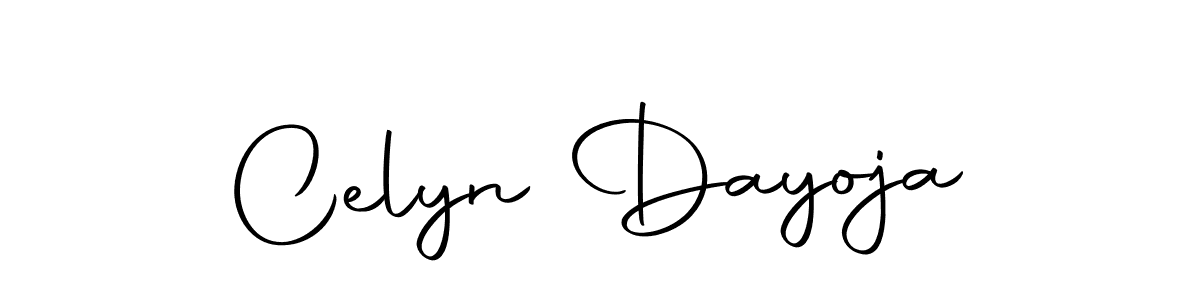 Celyn Dayoja stylish signature style. Best Handwritten Sign (Autography-DOLnW) for my name. Handwritten Signature Collection Ideas for my name Celyn Dayoja. Celyn Dayoja signature style 10 images and pictures png