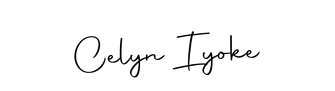 Create a beautiful signature design for name Celyn Iyoke. With this signature (Autography-DOLnW) fonts, you can make a handwritten signature for free. Celyn Iyoke signature style 10 images and pictures png