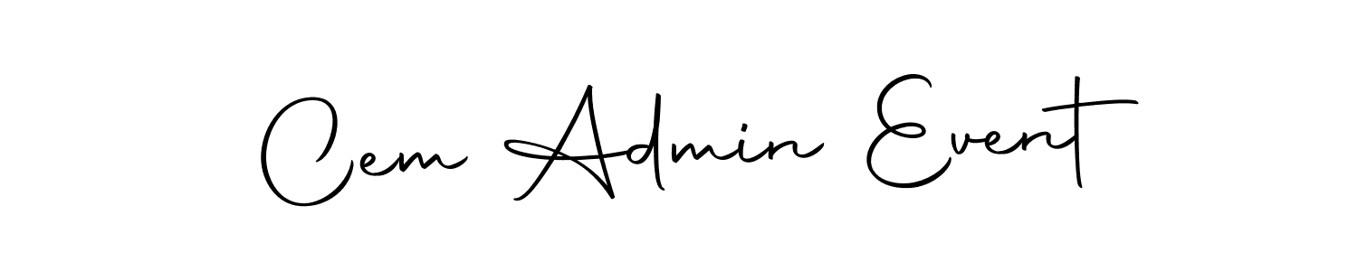 The best way (Autography-DOLnW) to make a short signature is to pick only two or three words in your name. The name Cem Admin Event include a total of six letters. For converting this name. Cem Admin Event signature style 10 images and pictures png