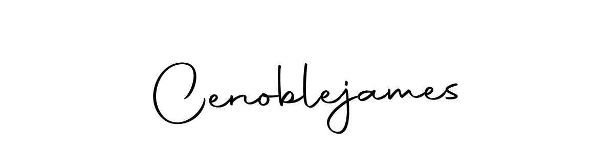 How to make Cenoblejames signature? Autography-DOLnW is a professional autograph style. Create handwritten signature for Cenoblejames name. Cenoblejames signature style 10 images and pictures png