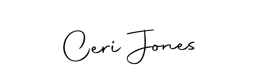 Design your own signature with our free online signature maker. With this signature software, you can create a handwritten (Autography-DOLnW) signature for name Ceri Jones. Ceri Jones signature style 10 images and pictures png