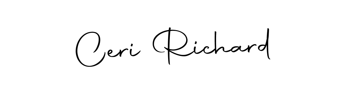 You can use this online signature creator to create a handwritten signature for the name Ceri Richard. This is the best online autograph maker. Ceri Richard signature style 10 images and pictures png