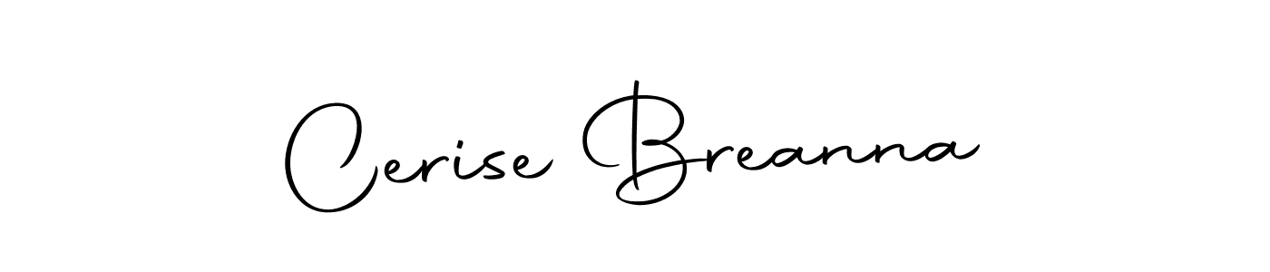 Also we have Cerise Breanna name is the best signature style. Create professional handwritten signature collection using Autography-DOLnW autograph style. Cerise Breanna signature style 10 images and pictures png