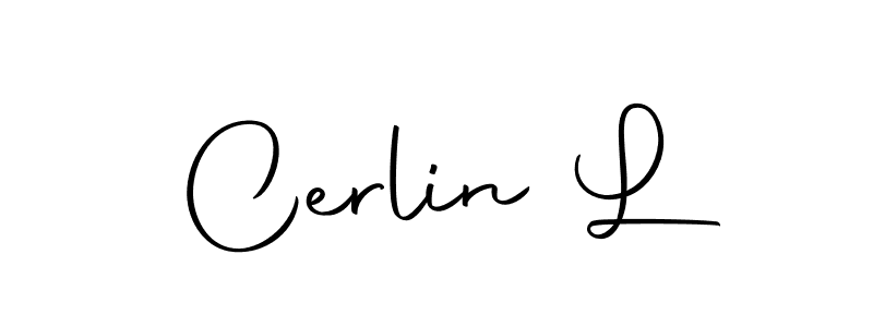 Use a signature maker to create a handwritten signature online. With this signature software, you can design (Autography-DOLnW) your own signature for name Cerlin L. Cerlin L signature style 10 images and pictures png