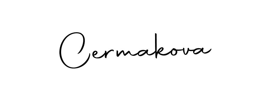 How to make Cermakova signature? Autography-DOLnW is a professional autograph style. Create handwritten signature for Cermakova name. Cermakova signature style 10 images and pictures png
