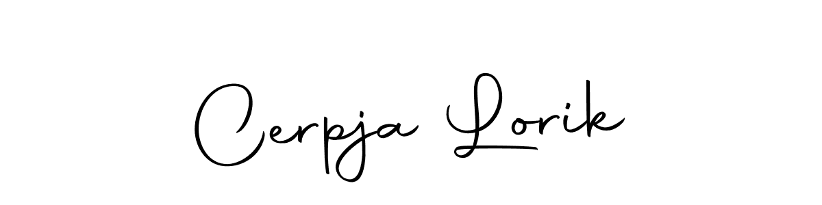 Once you've used our free online signature maker to create your best signature Autography-DOLnW style, it's time to enjoy all of the benefits that Cerpja Lorik name signing documents. Cerpja Lorik signature style 10 images and pictures png