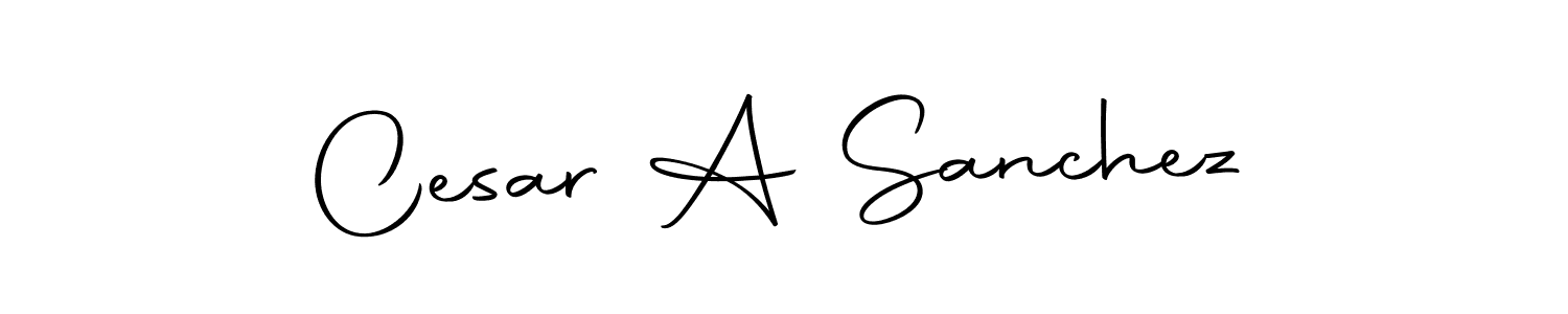 Here are the top 10 professional signature styles for the name Cesar A Sanchez. These are the best autograph styles you can use for your name. Cesar A Sanchez signature style 10 images and pictures png