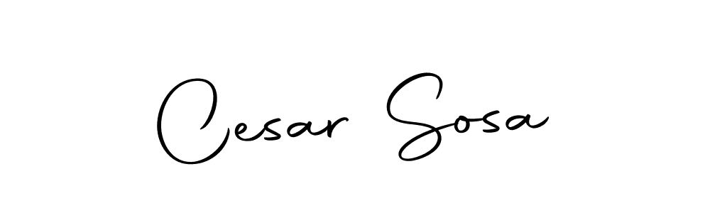 How to make Cesar Sosa signature? Autography-DOLnW is a professional autograph style. Create handwritten signature for Cesar Sosa name. Cesar Sosa signature style 10 images and pictures png