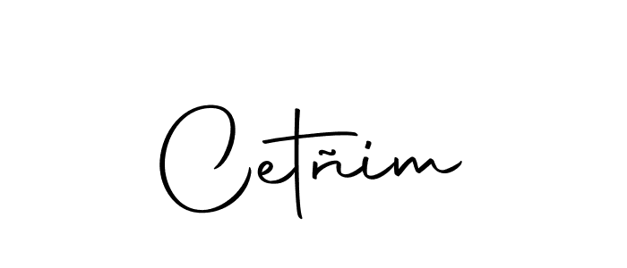 You should practise on your own different ways (Autography-DOLnW) to write your name (Cetñim) in signature. don't let someone else do it for you. Cetñim signature style 10 images and pictures png