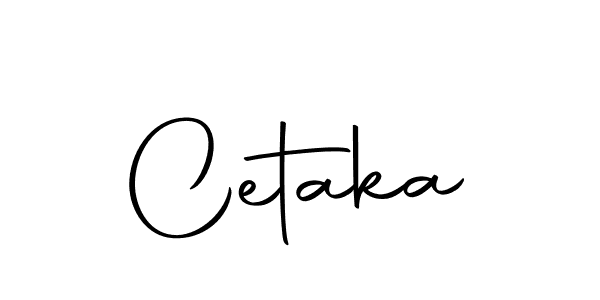 Design your own signature with our free online signature maker. With this signature software, you can create a handwritten (Autography-DOLnW) signature for name Cetaka. Cetaka signature style 10 images and pictures png